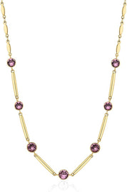 Brosway Collana Donna, Collana in Acciaio e Cristalli | Collezione Affinity - BFF159