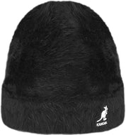 Kangol Berretto Cuffia Furgora Misto Angora Nylon Nero Unisex