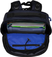 Satch Zaino scuola CONNEXT porta pc laptop Ergonomico Impermeabile Dark Blue 22 litri