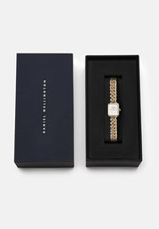 Daniel Wellington orologio donna JOLIE CHAIN 15X18 GOLD oro