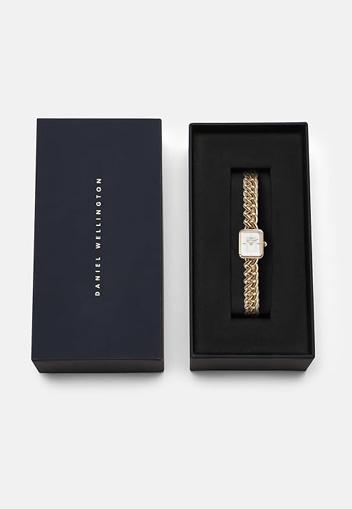 Daniel Wellington orologio donna JOLIE CHAIN 15X18 GOLD oro