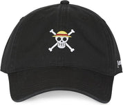 Capslab Cappellino con Visiera Collezione One Piece Cotone Nero Unisex