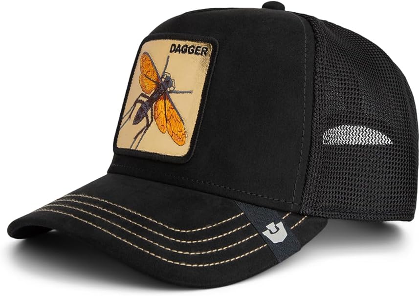 Goorin Bros. Cappello Trucker Edizione Golden Dagger Misto Poliestere Nero Unisex