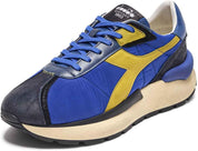 Diadora Heritage Sneaker Mercury Elite in Pelle Blu Regista Unisex