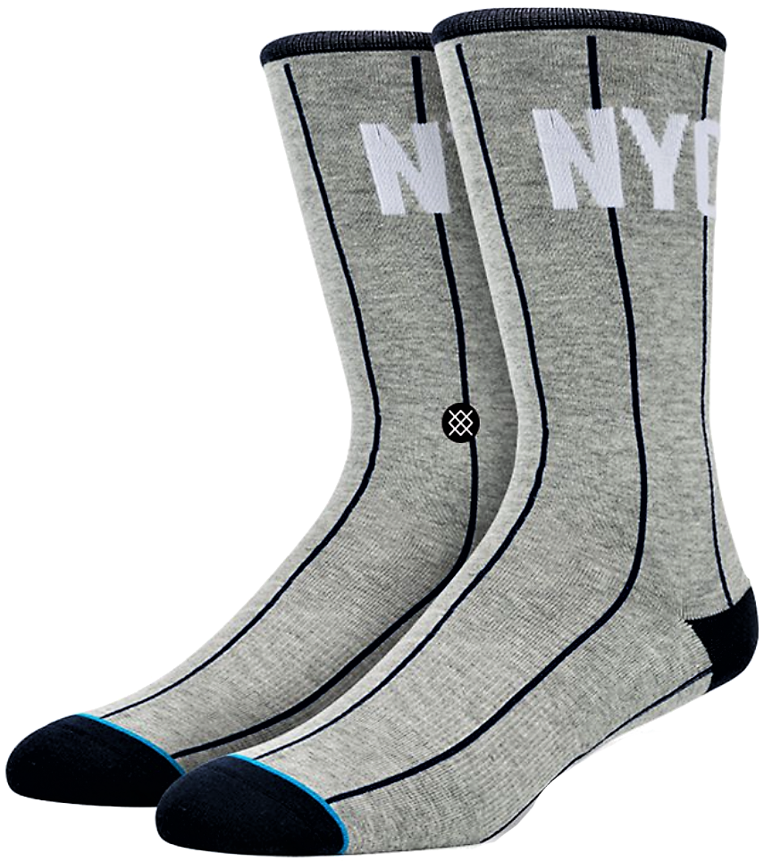 Stance Calze Boot Socks Grigio Uomo