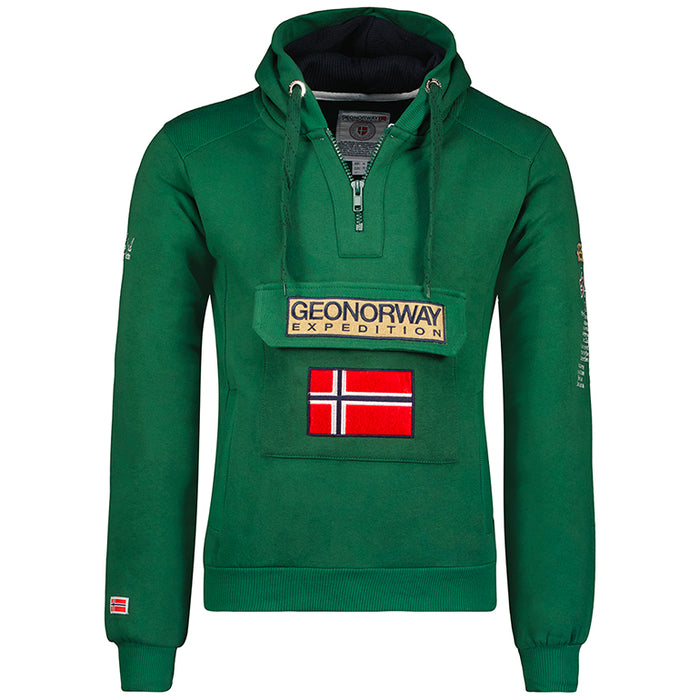 Geographical Norway Men's Green Hood 1