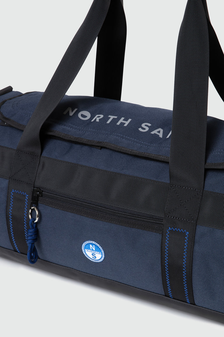 North Sails Duffle Borsona Cordura canvas di cotone spalmato 59x30 cm 45 litri Blu 631045
