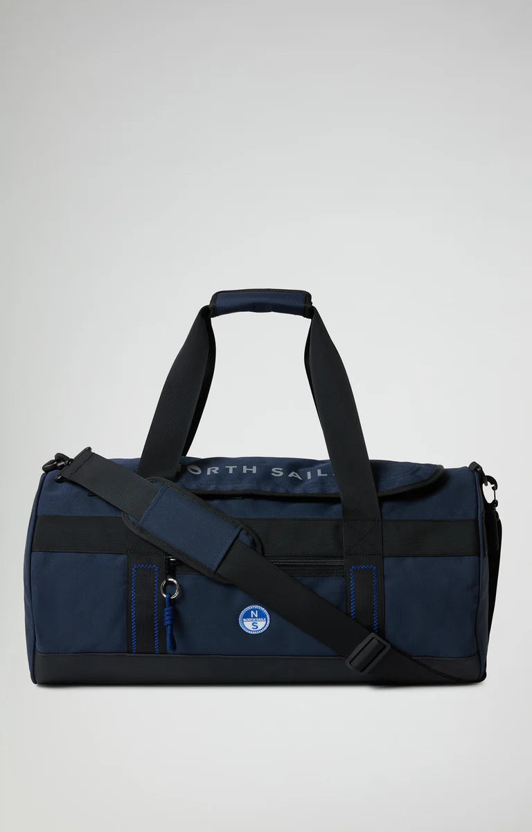 North Sails Duffle Borsona Cordura canvas di cotone spalmato 59x30 cm 45 litri Blu 631045