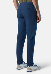 North Sails Pantaloni DEFENDER Uomo Modello 673126 0787 Slim Fit Blu Navy