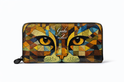 Gabs Portafoglio portamonete slot card zip around Pelle Gmoney17 Bull TRIP - GATTO GIALLO