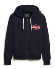 Superdry Neon VL Graphic Ziphood Cotone Blu