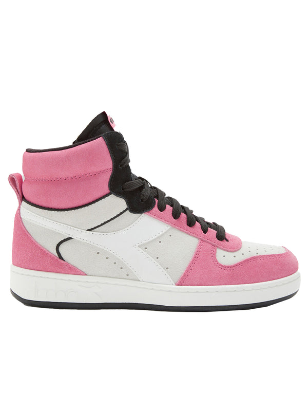 Diadora Sneakers Magic Basket Mid Pelle Rosa