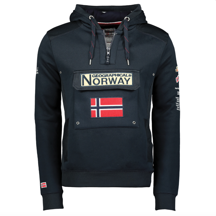 Geographical Norway Men's Blue Hood 1