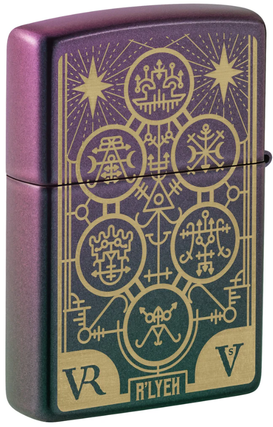 Zippo Ricaricabile Antivento Made In Usa Nel Box Regalo Multicolore Unisex