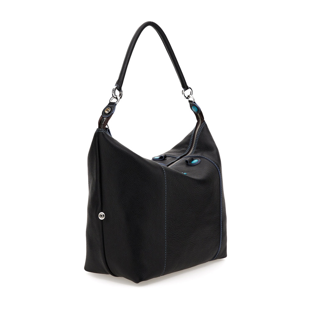 Gabs G33t3-p0086 Black Convertible Shopper Woman