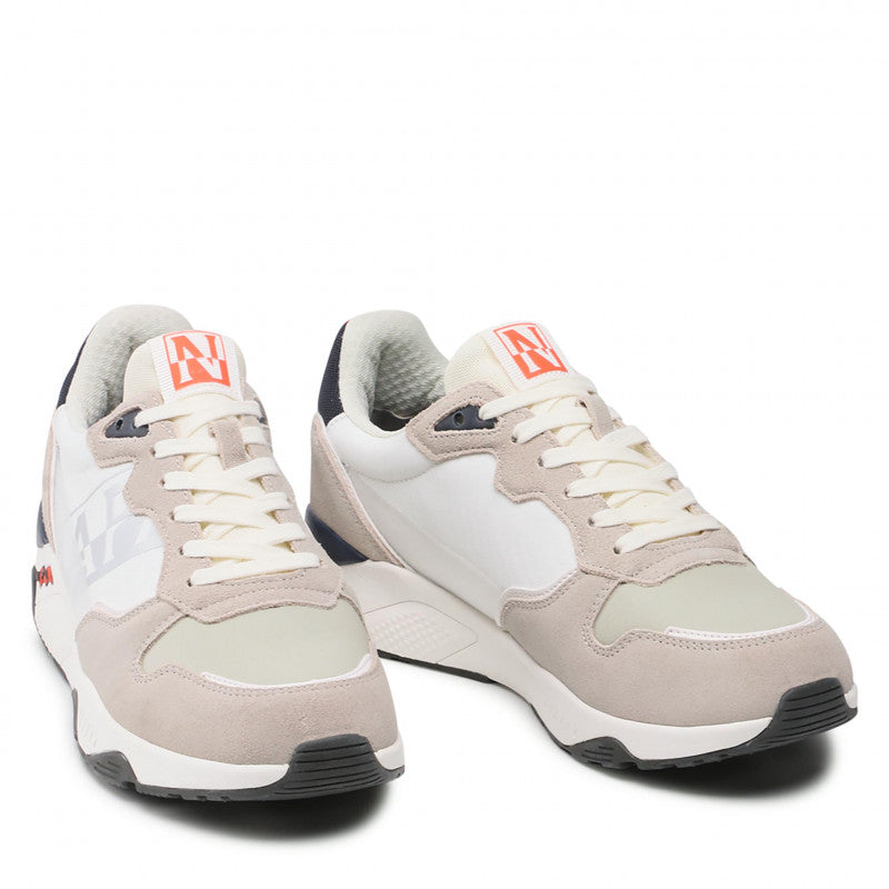 Napapijri Sneakers Grays Leather/Polyester Grey