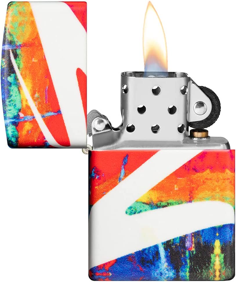 Zippo Windproof Refillable Made In Usa Multicolor Unisex