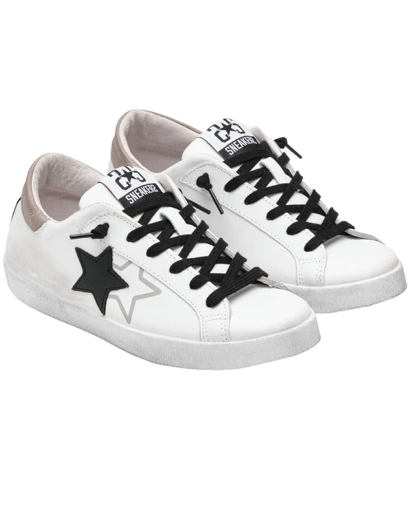 One Star Sneaker In White Leather Men-2