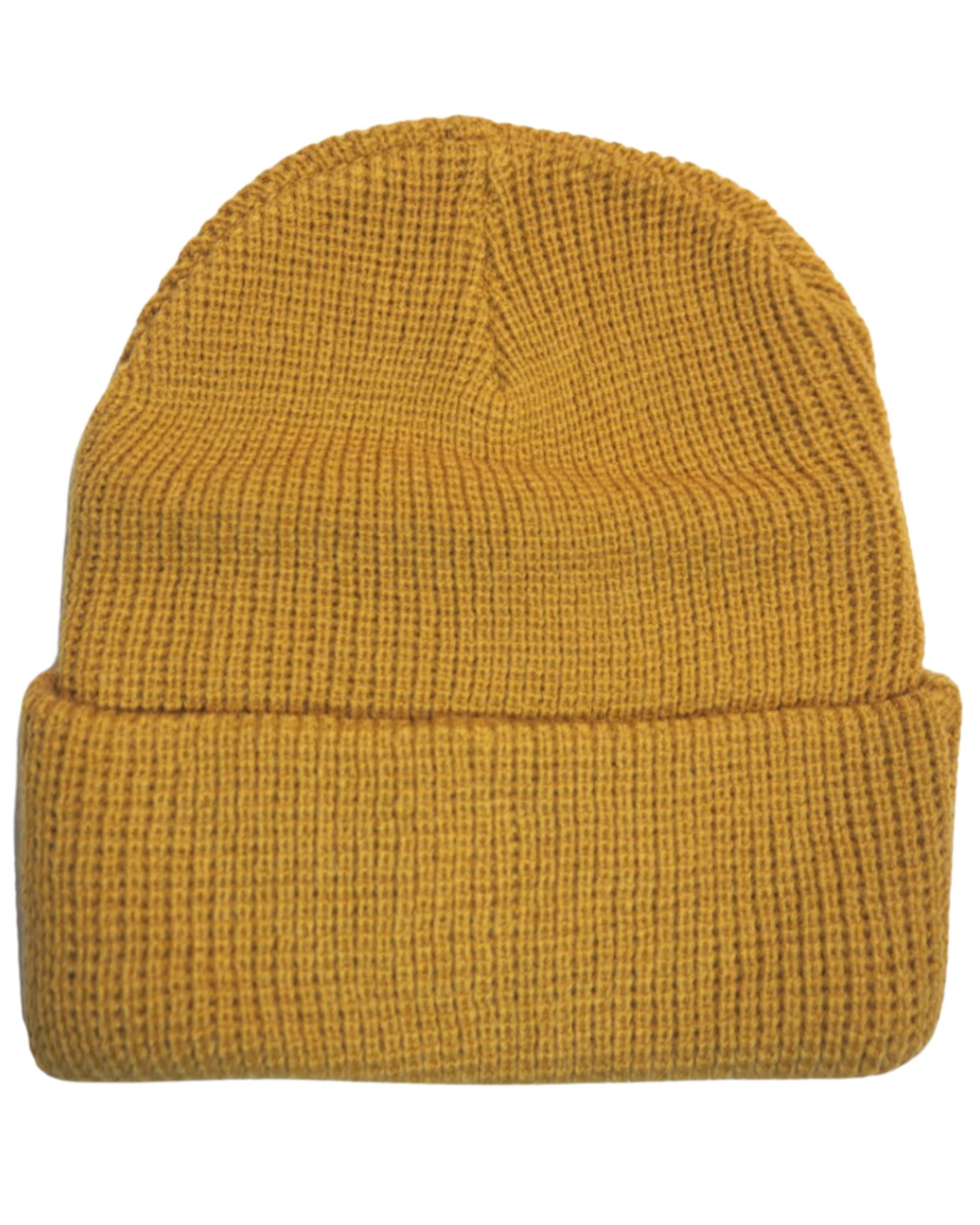 Goorin Bros. Cappello Beanie Hat Cuffia Con Patch Frontale E Logo Su Lato Marrone Unisex