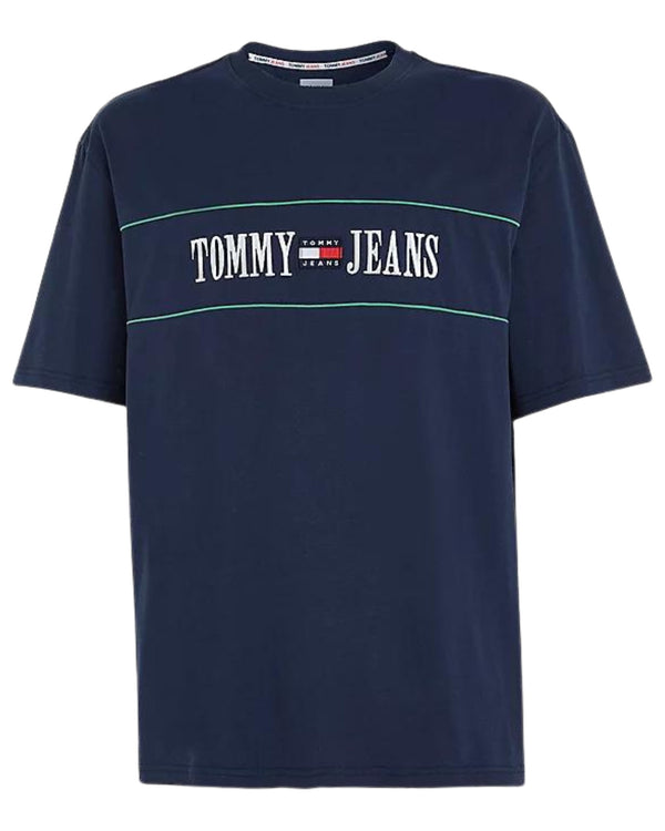 Tommy Jeans T-Shirt TJM Skate Archive Cotone Blu