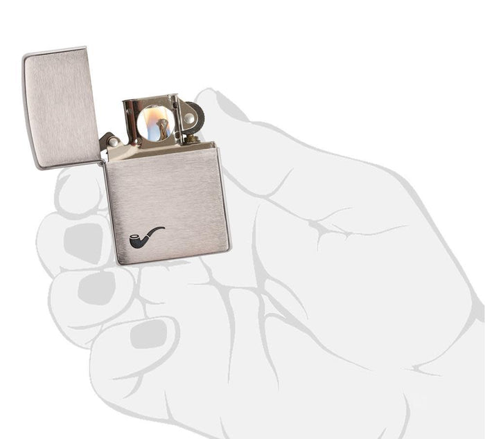 Zippo Pipe Silver Unisex 3