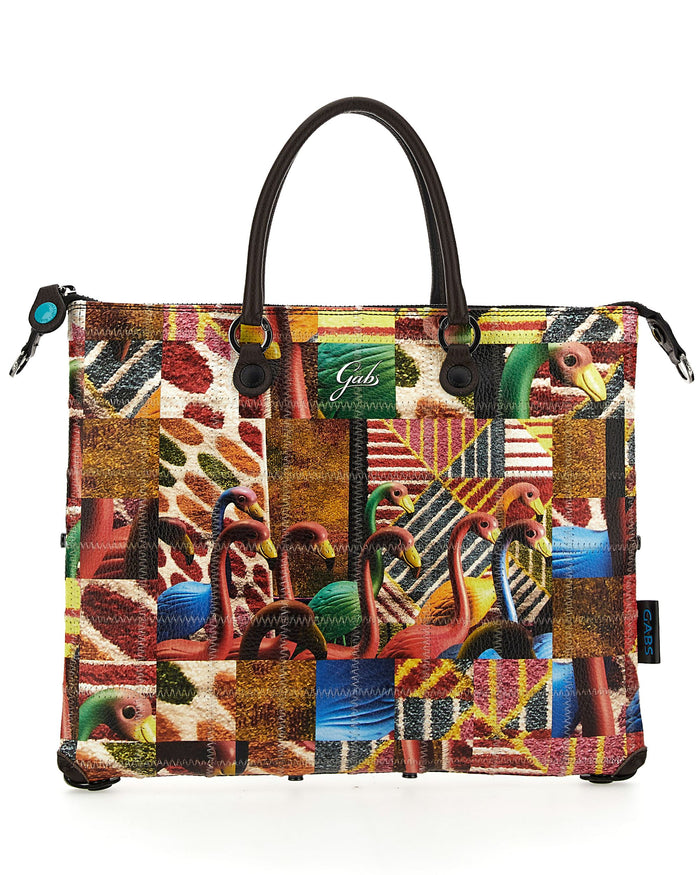 Gabs Shopper Tote Bauletto Zaino Trasformabile Multicolore Donna 1