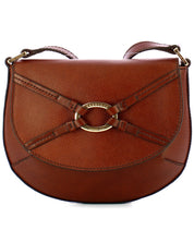 The Bridge Women's Brown Crossbody Shoulder Bag