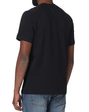 Blauer T-shirt Con Maxi Logo Nero Uomo