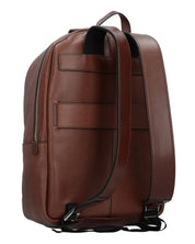 The Bridge Medium Backpack Biagio Line in Brown Leather Unisex