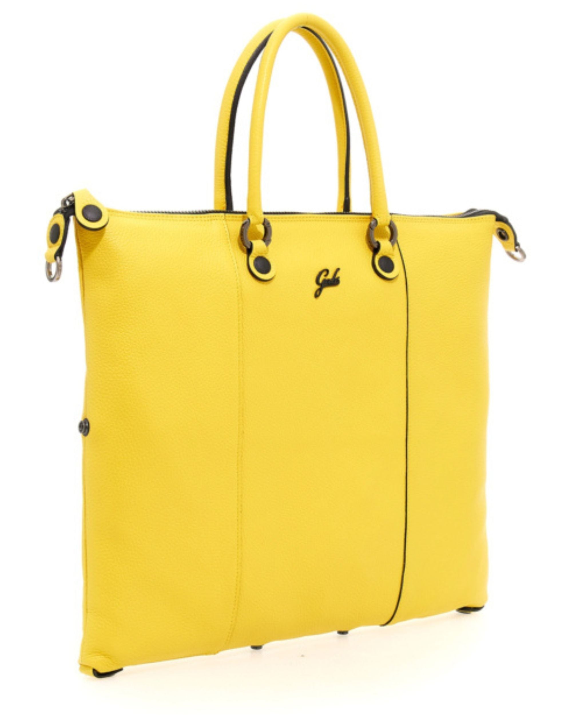 Gabs Shopper Tote Bauletto Zaino Trasformabile Giallo Donna