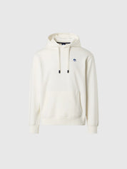 North Sails Felpa manica lunga girocollo Hoodie cappuccio e tasca frontale 691084 0105