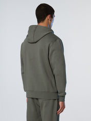 North Sails Felpa manica lunga girocollo Hoodie SWEATSHIRT Big Logo 691094 city grigio