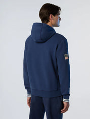 North Sails Felpa manica lunga FULL ZIP Hoodie cappuccio archivio 691125 0898