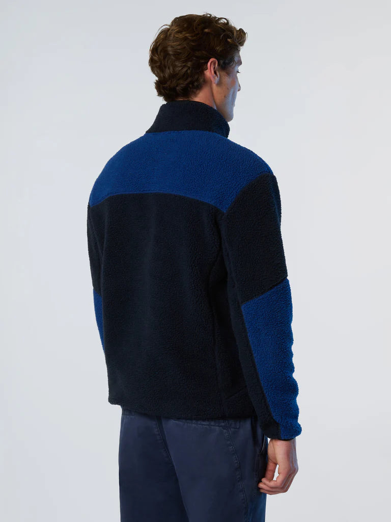 North Sails Felpa manica lunga zip teddy tecnica 691127