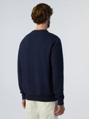 North Sails Felpa manica lunga girocollo CREWNECK SWEATSHIRT blu navy 691220