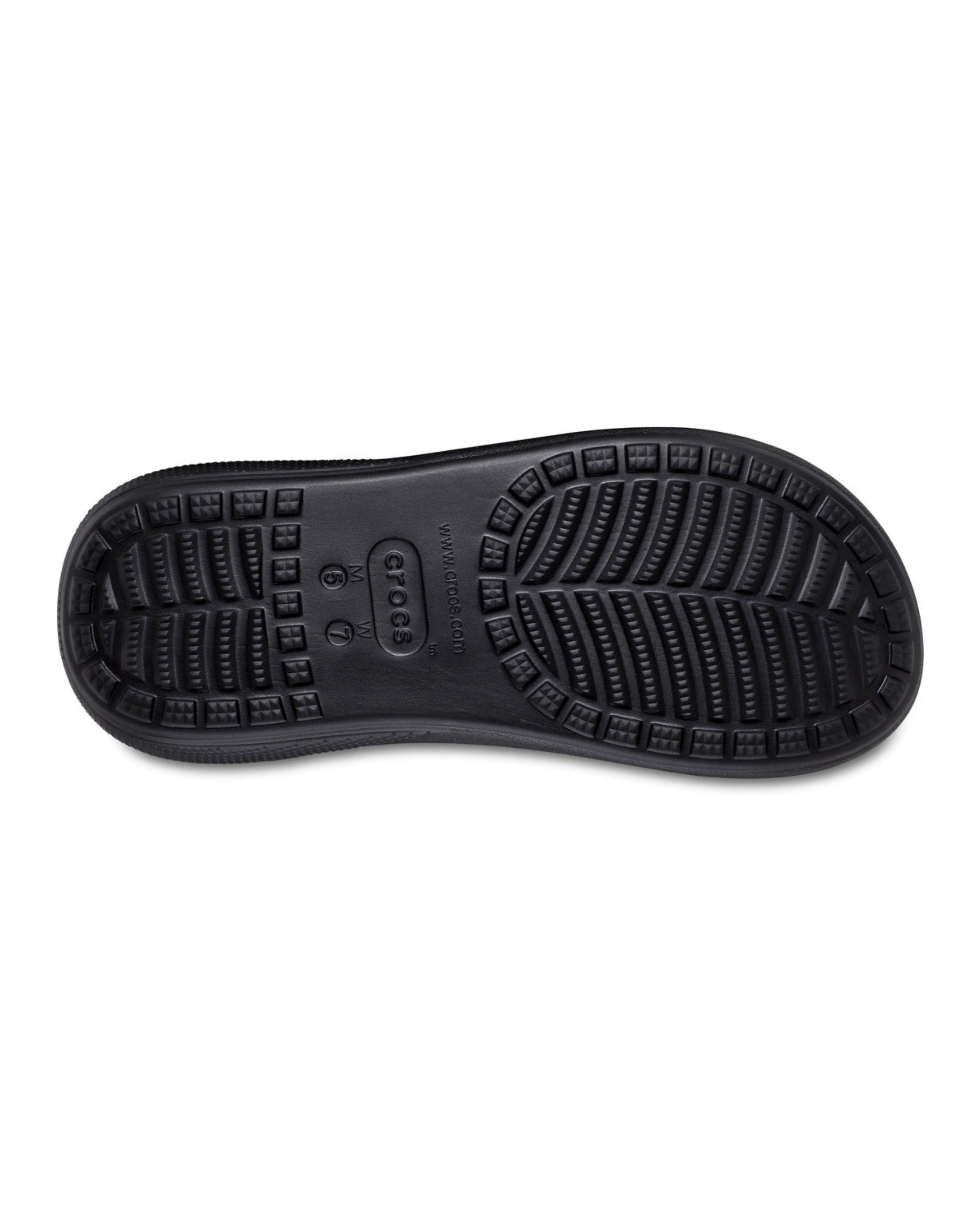 Crocs Sandali Classic Crush Poliammide Nero