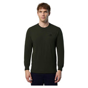 North Sails maglione misto cashmere GIROCOLLO LOGO ricamo finezza 12 699775 verde