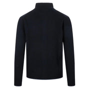 North Sails maglione misto cashmere FULL ZIP manica lunga finezza 12 navy blu 699147