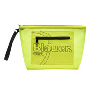 Blauer Pochette Clutch Wave Pattern Black Women