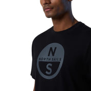 North Sails T-shirt maglia maglietta 692972 BASIC Big Logo 0999