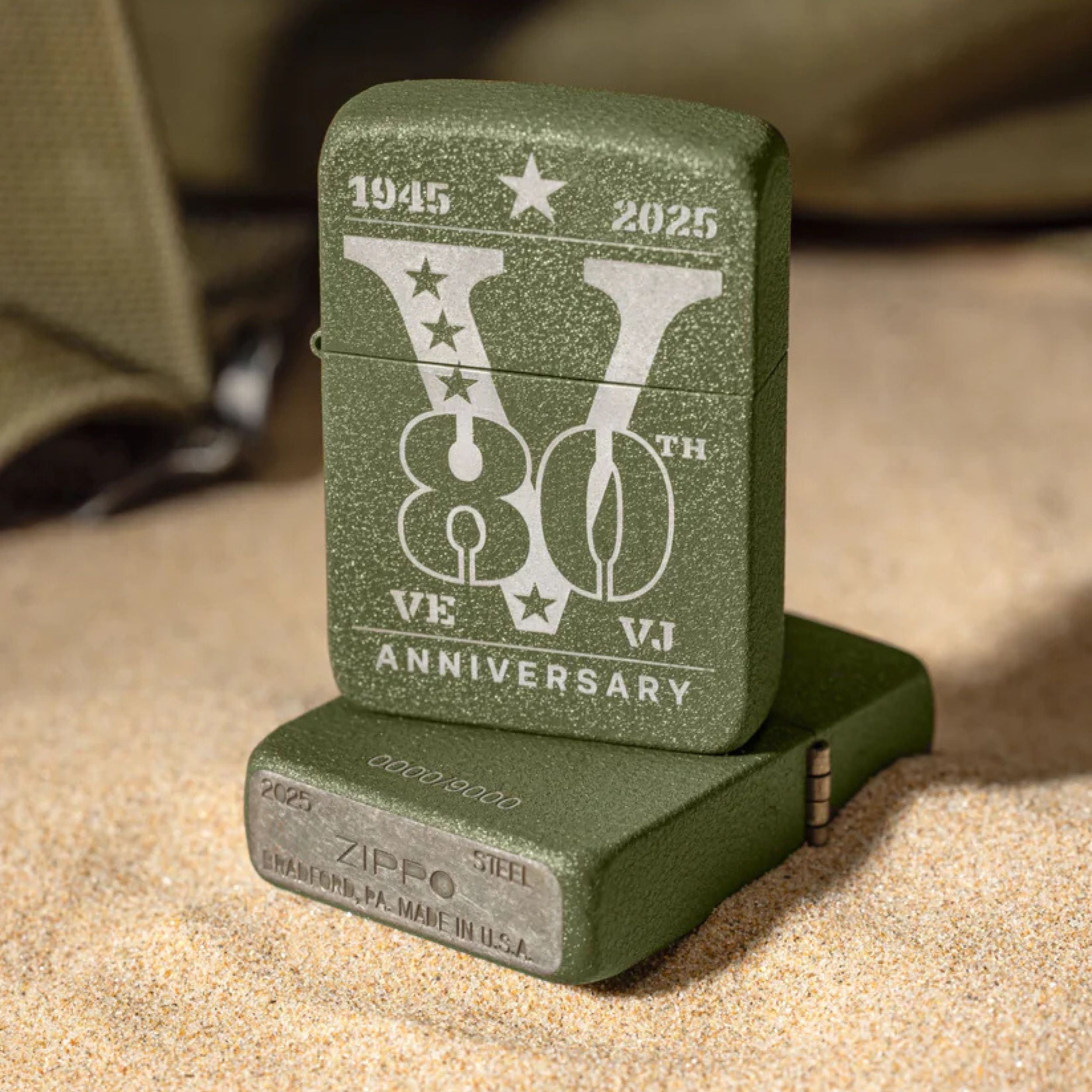 Zippo accendino 80th anniversary Special Limited Edition Collector Numerata Limitata 9.000 esemplari 46949
