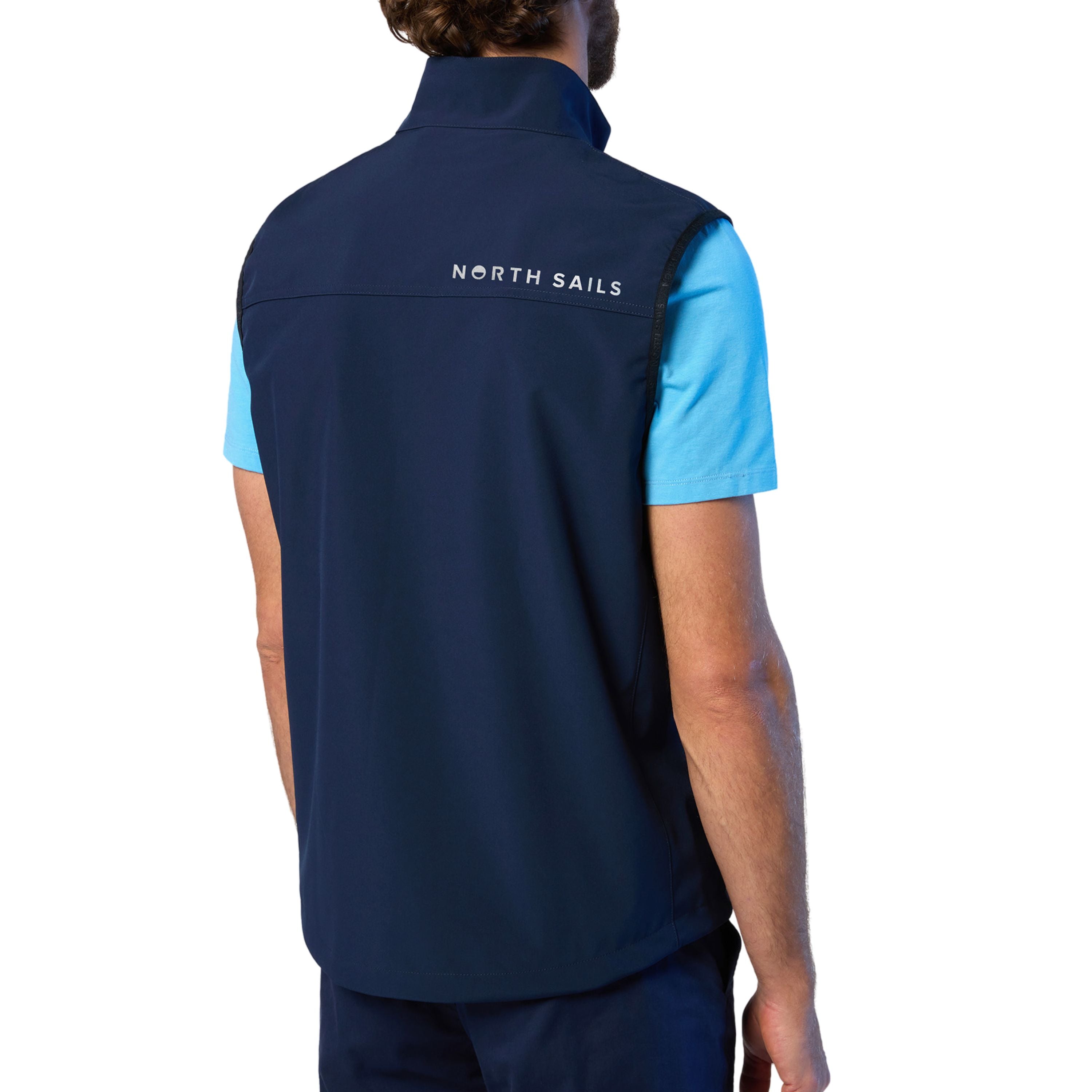 North Sails Gilet Smanicato Zip IFURU Vest tecnico outdoor antivento Tech 603035
