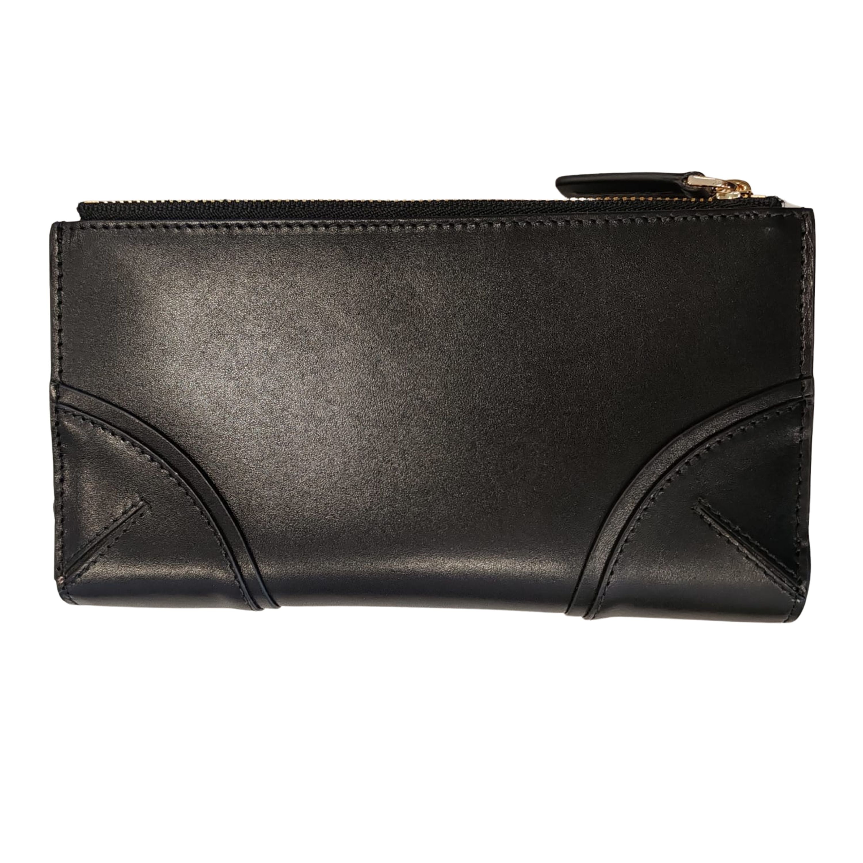 The Bridge Portafoglio Orizzontale Matilde in Pelle con Portamonete Nero 417941AM