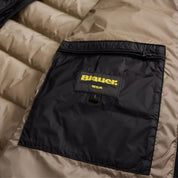 Blauer Giubbotto Piumino Corto Imbottito Acton Nero Interno Beige Uomo