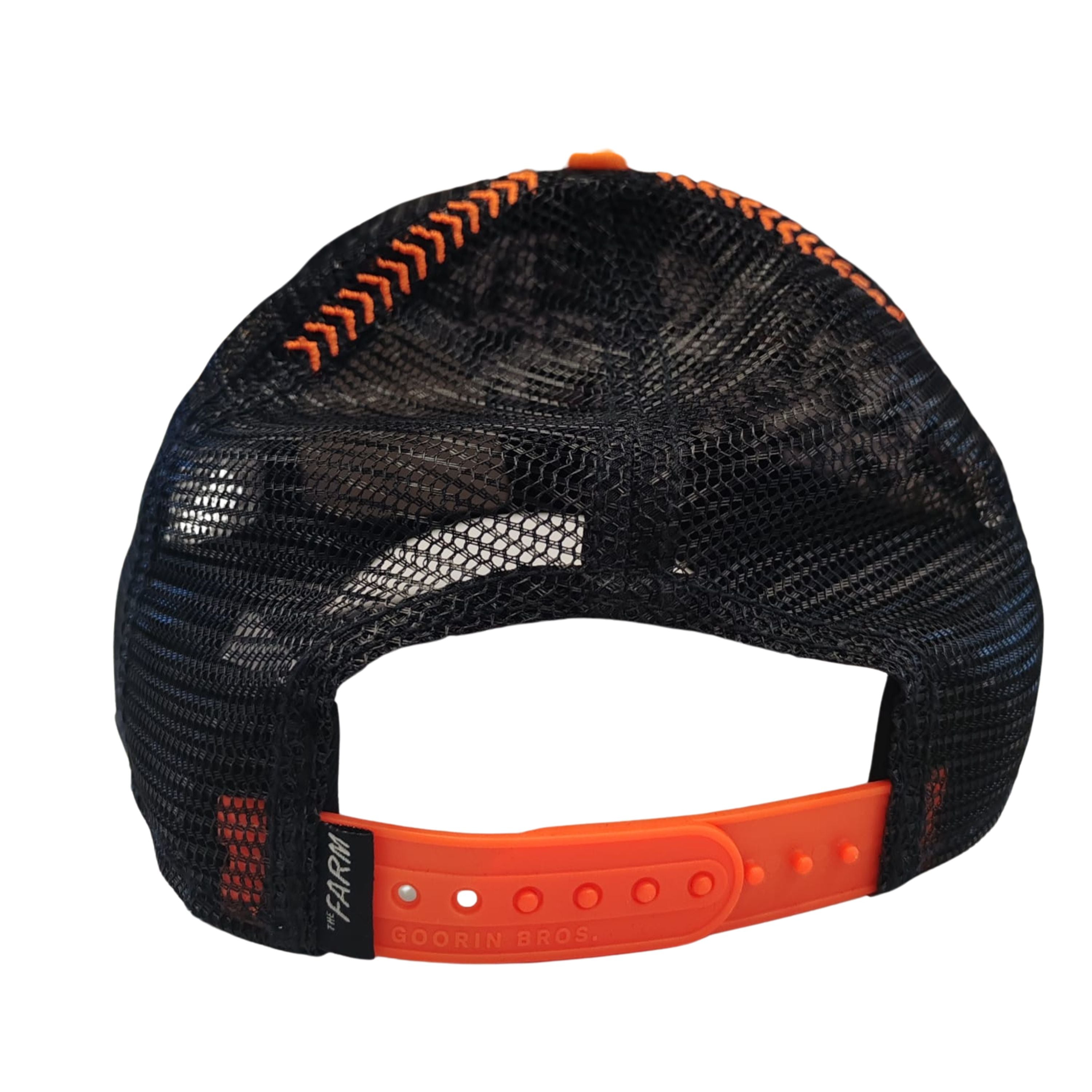 Goorin Bros. Cappellino Baseball Collection 'Solo Wolf' Nero Arancione Unisex