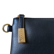 Gaelle Borsa a Mano Pochette in Ecopelle Nero Donna GAACW02320