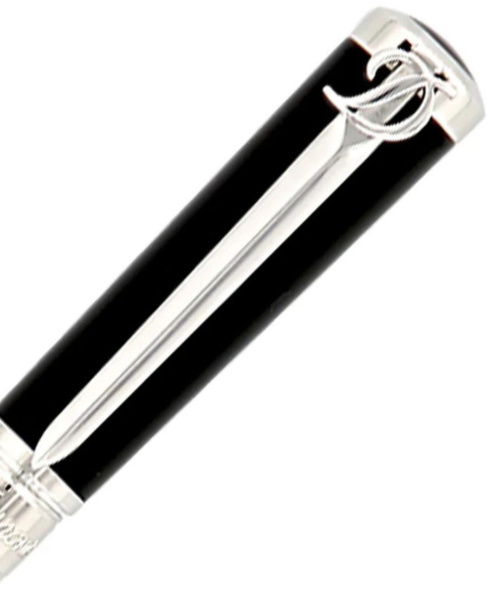 S.t.dupont Penna Roller Edizione Speciale Sword Palladium Nero Unisex 6