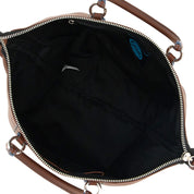 Gabs G3 Plus M Borsa Zaino Trasformabile Hobo Shopper Tote Bauletto in Pelle Cuoio Scuro