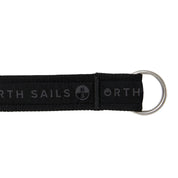 North Sails cintura belt nastro logato fibbia ring tessuto tecnico black