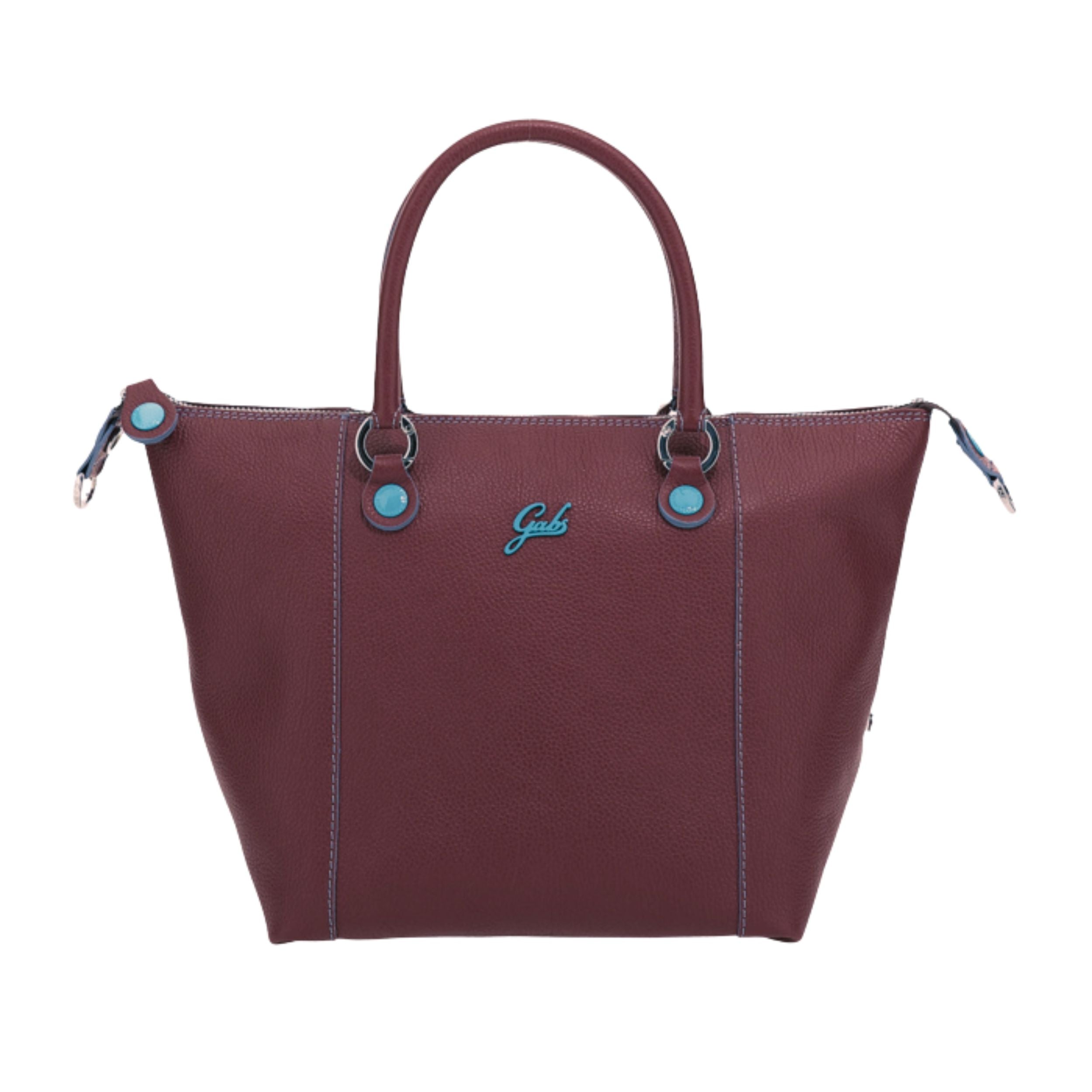 Gabs Borsa Donna trasformabile G3 PLUS L BULL BASIC Shopper Trasformabile Zaino BORDEAUX CHIANTI